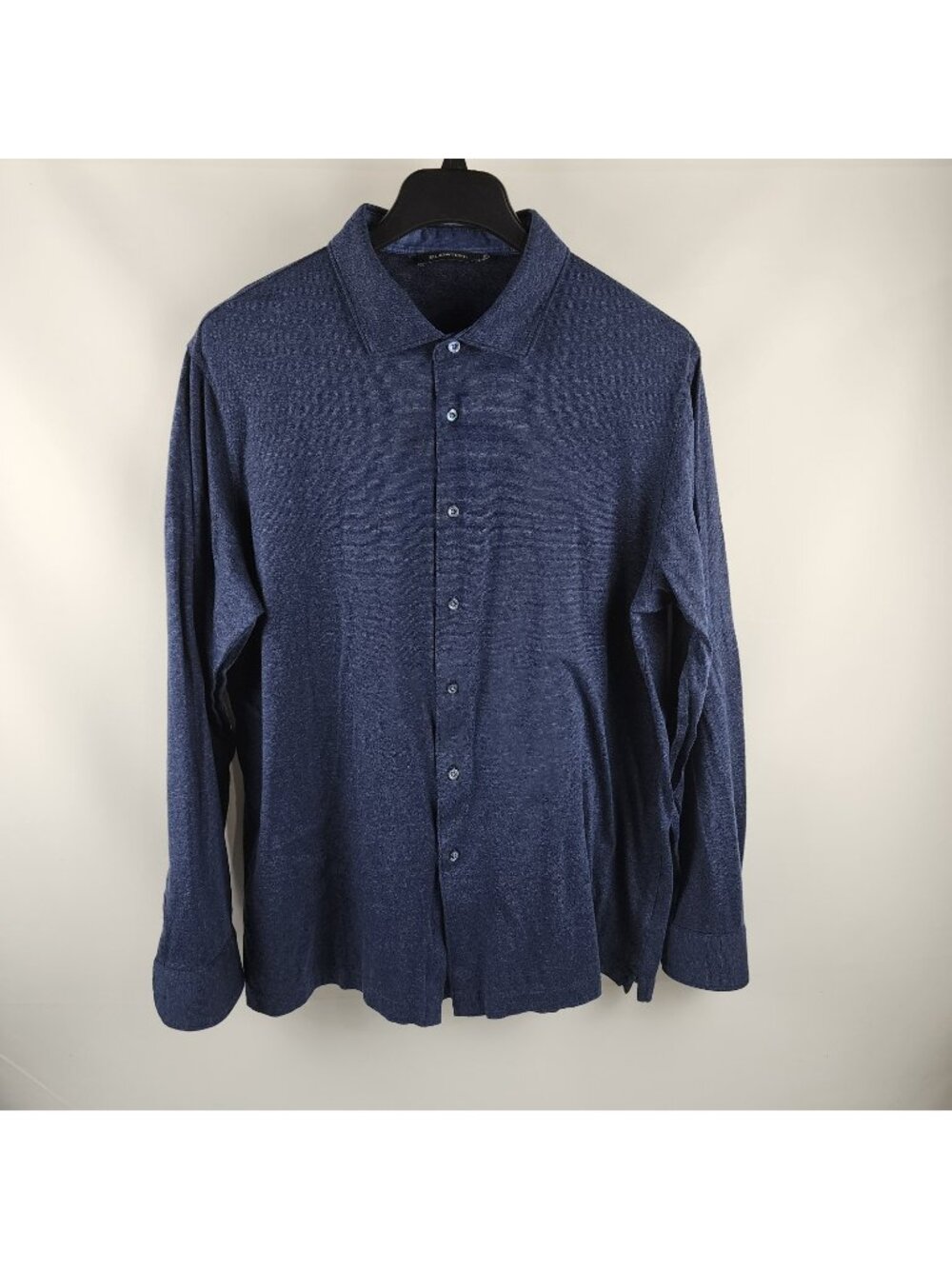 Bugatchi Shirt Mens XXL Blue Soft L/S Button Up